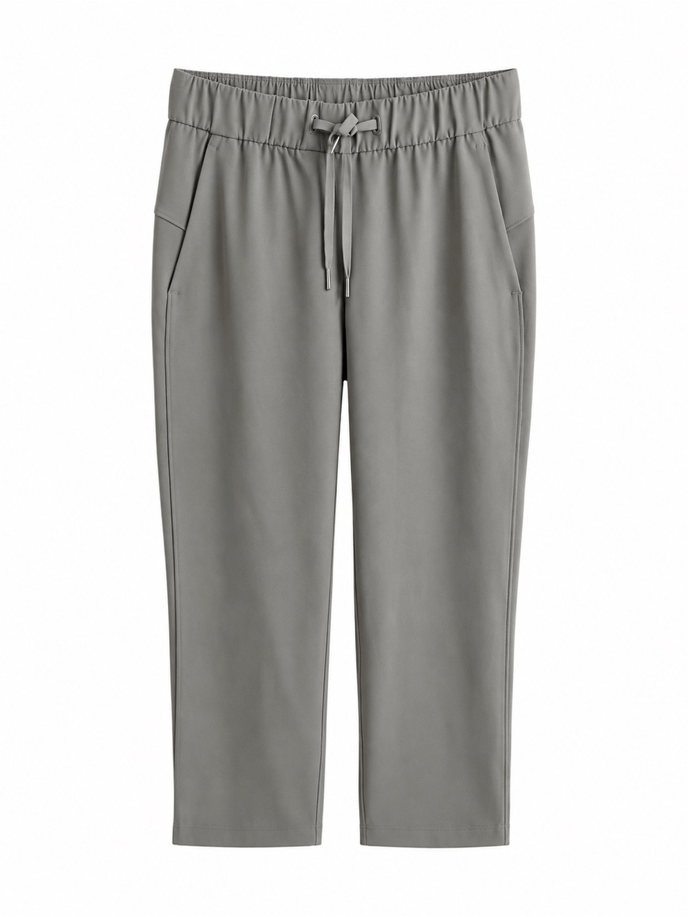 Lululemon Khaki Slim-Fit Mid-Rise Crop Pants / Joggers Size 4 NWOT